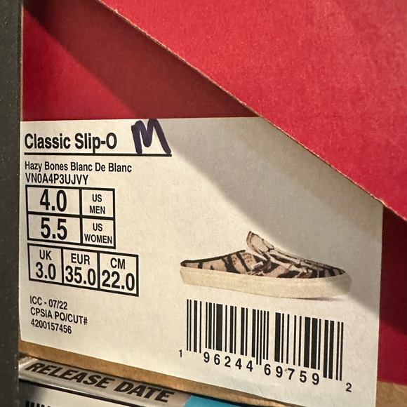 Vans O-Slip On Hazy Bones Blanc de Blanc women - Picture 5 of 5